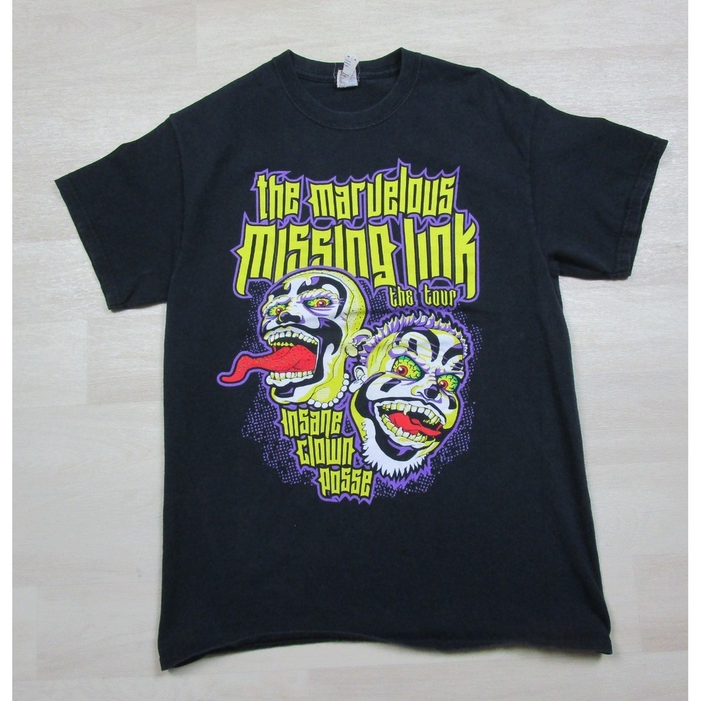 ICP Concert T Shirt (M) The Marvelous Missing Link Tour Hatchetman Juggalo Blaze